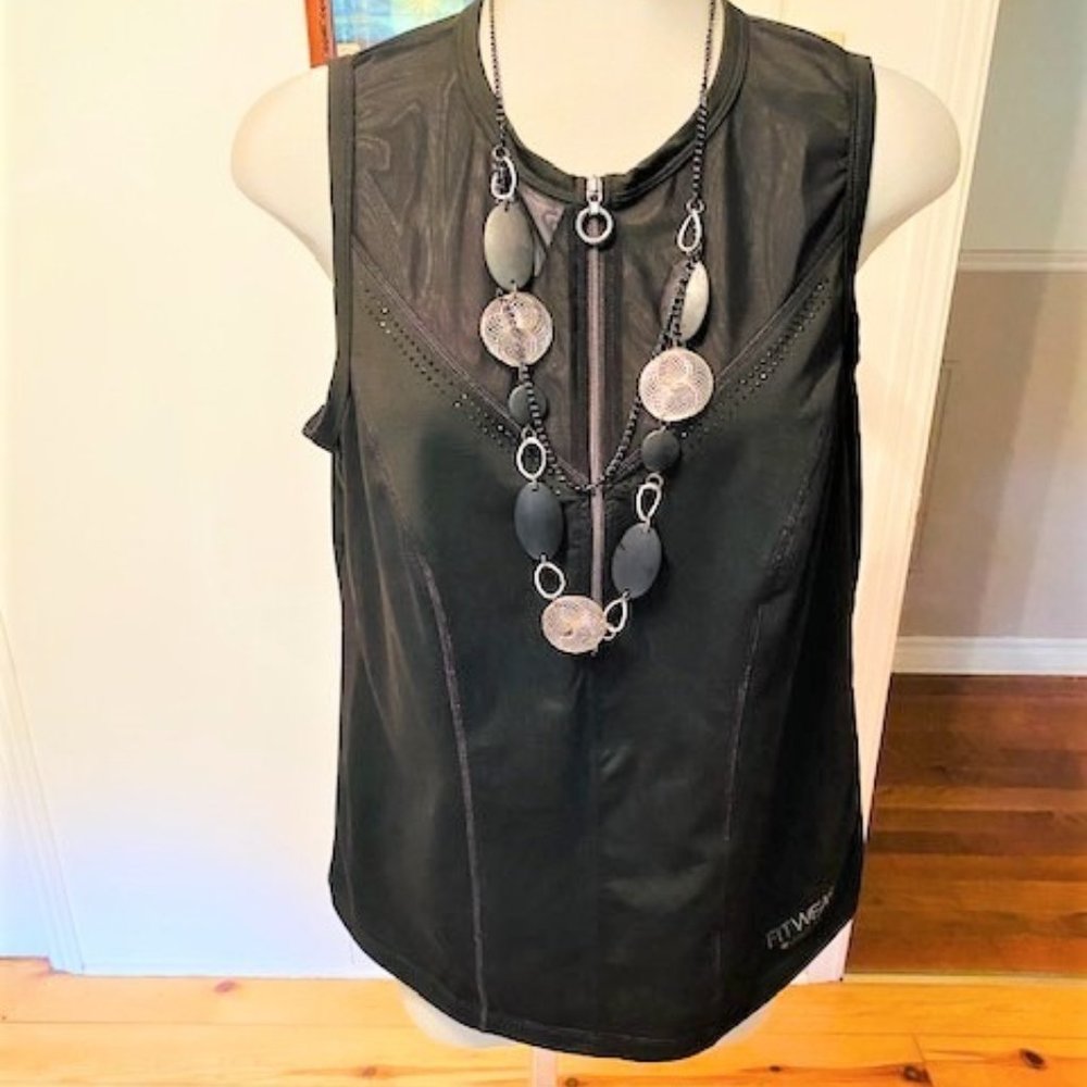 Marc Cain Fitwear Sleeveless Top - EUC